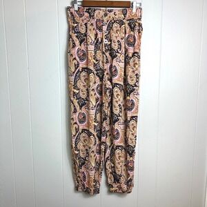 Anthropologie Womens Size‎ S Balloon Jogger Harem Pant Floral Paisley Indie Boho